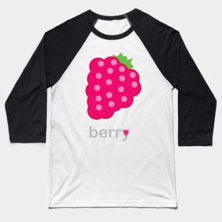 Lovely Pinky Raspberry Baseball T-Shirt